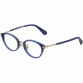 Kate Spade Women's Eyeglasses - Blue Plastic Round Frame | KATE SPADE KIYANA/F 0PJP