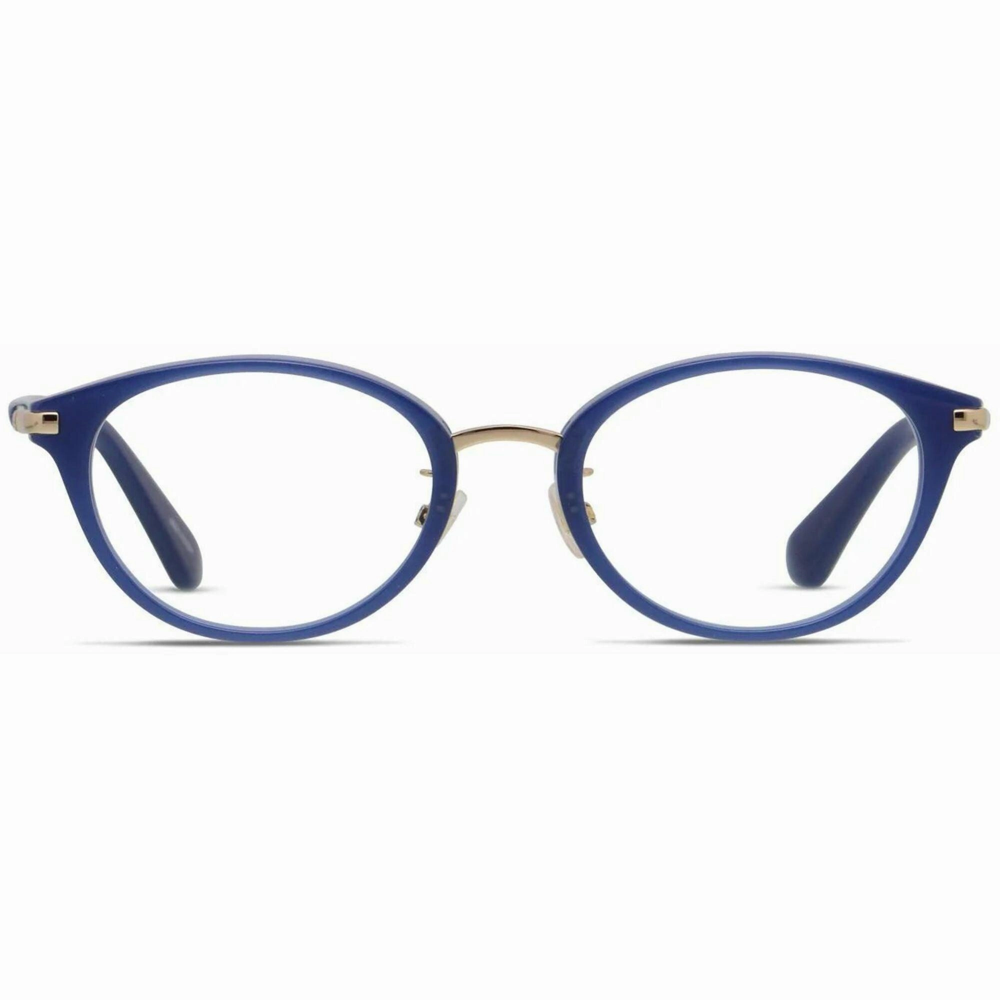 Kate Spade Women's Eyeglasses - Blue Plastic Round Frame | KATE SPADE KIYANA/F 0PJP