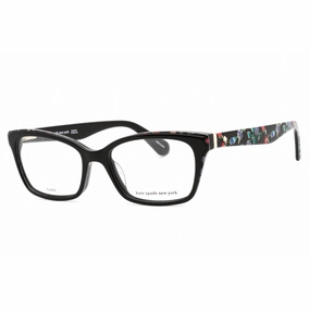 Kate Spade Women's Eyeglasses - Clear Demo Lens Dmnfbr Black Frame | Jeri 0INA 00
