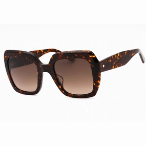 Kate Spade Women's Sunglasses - Havana Plastic Butterfly Frame | NAOMI/S 0086 HA
