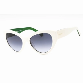 Kate Spade Women's Sunglasses - White Cat Eye Plastic Frame | PAISLEIGH/S 0VK6 9O