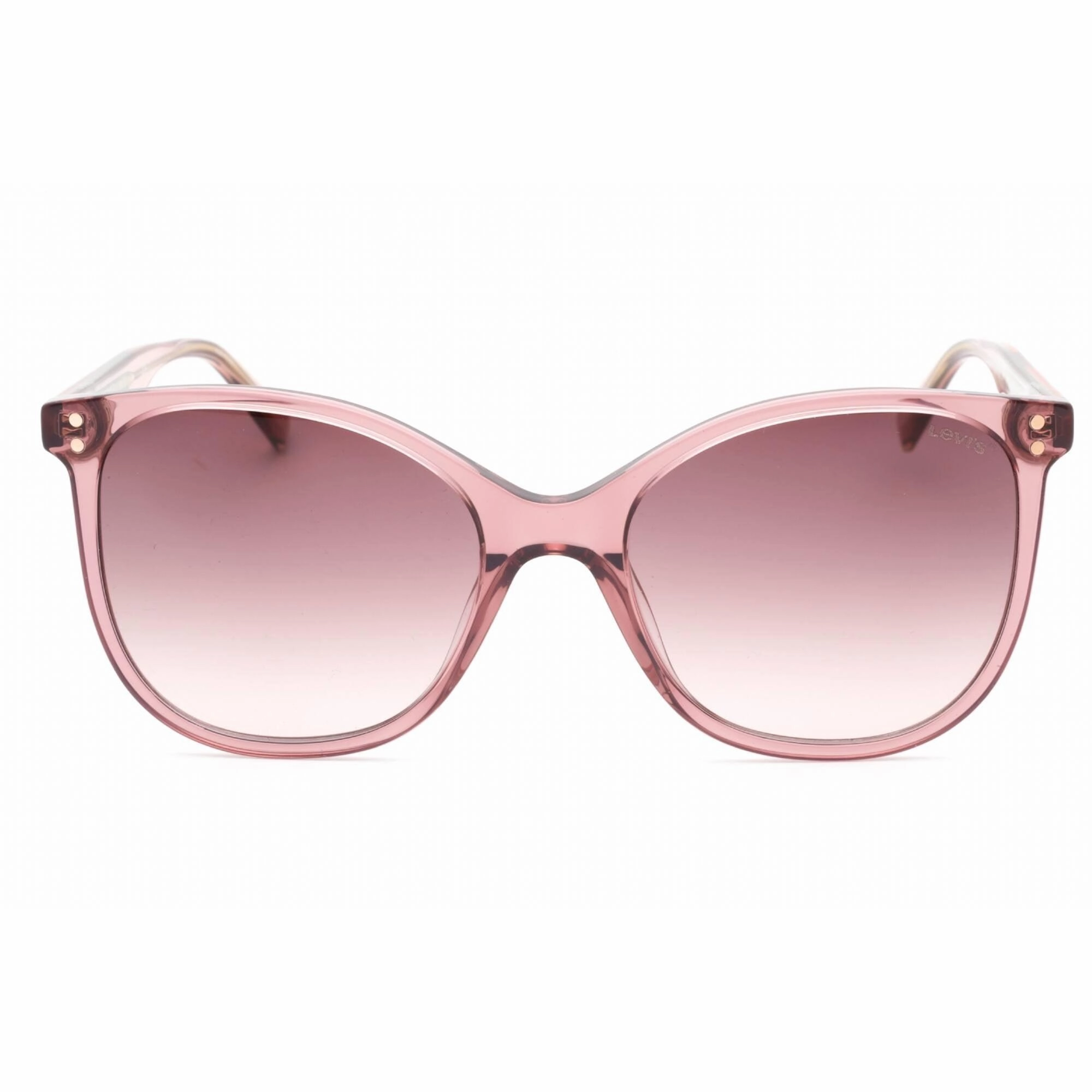 Levi's Women's Sunglasses - Burgundy Shaded Lens Round Shape Frame | LV 5009/S 035J 3X