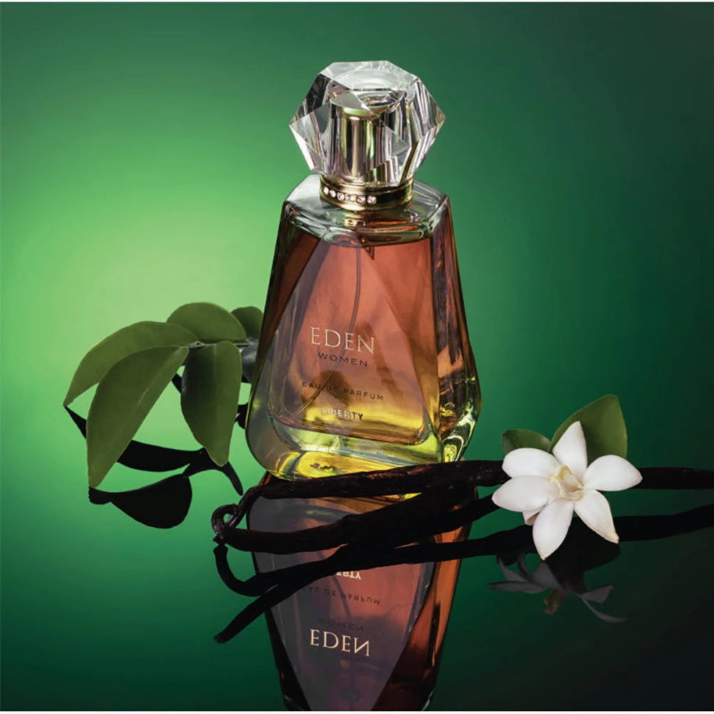 Liberty Luxury Eden Perfume for Women (100ml/3.4Oz), Eau De Parfum (EDP), Crafted in France, Long Lasting Smell, Fresh notes.