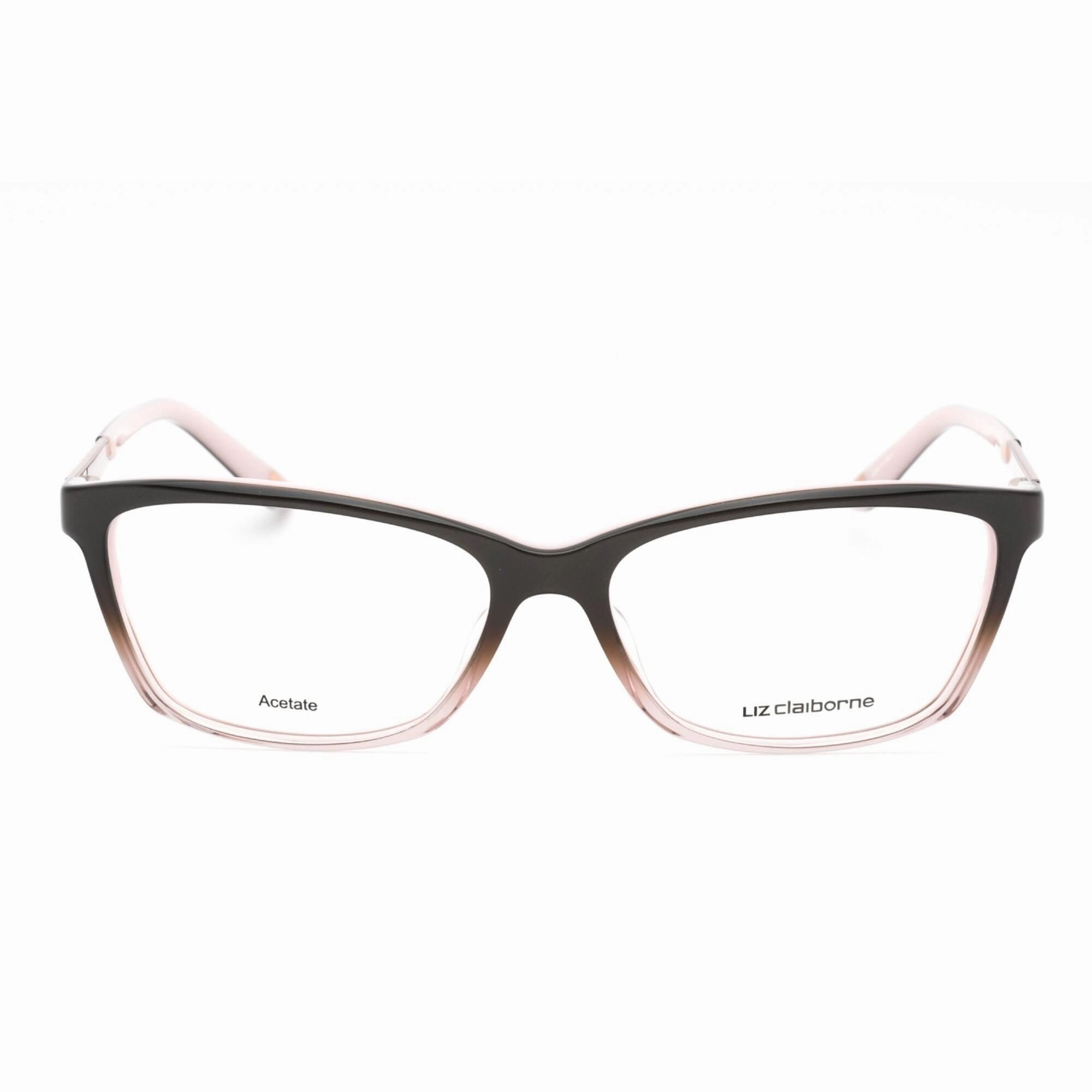 Liz Claiborne Women's Eyeglasses - Pink Gradient Cat Eye Plastic Frame | L 646 0HAQ 00