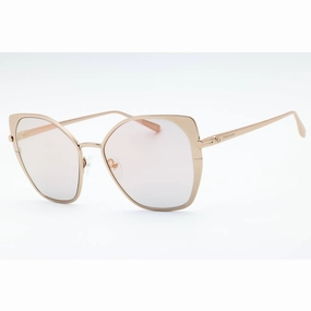 Longchamp Women's Sunglasses - Rose Gold Metal Full Rim Butterfly Frame | LO175S 770