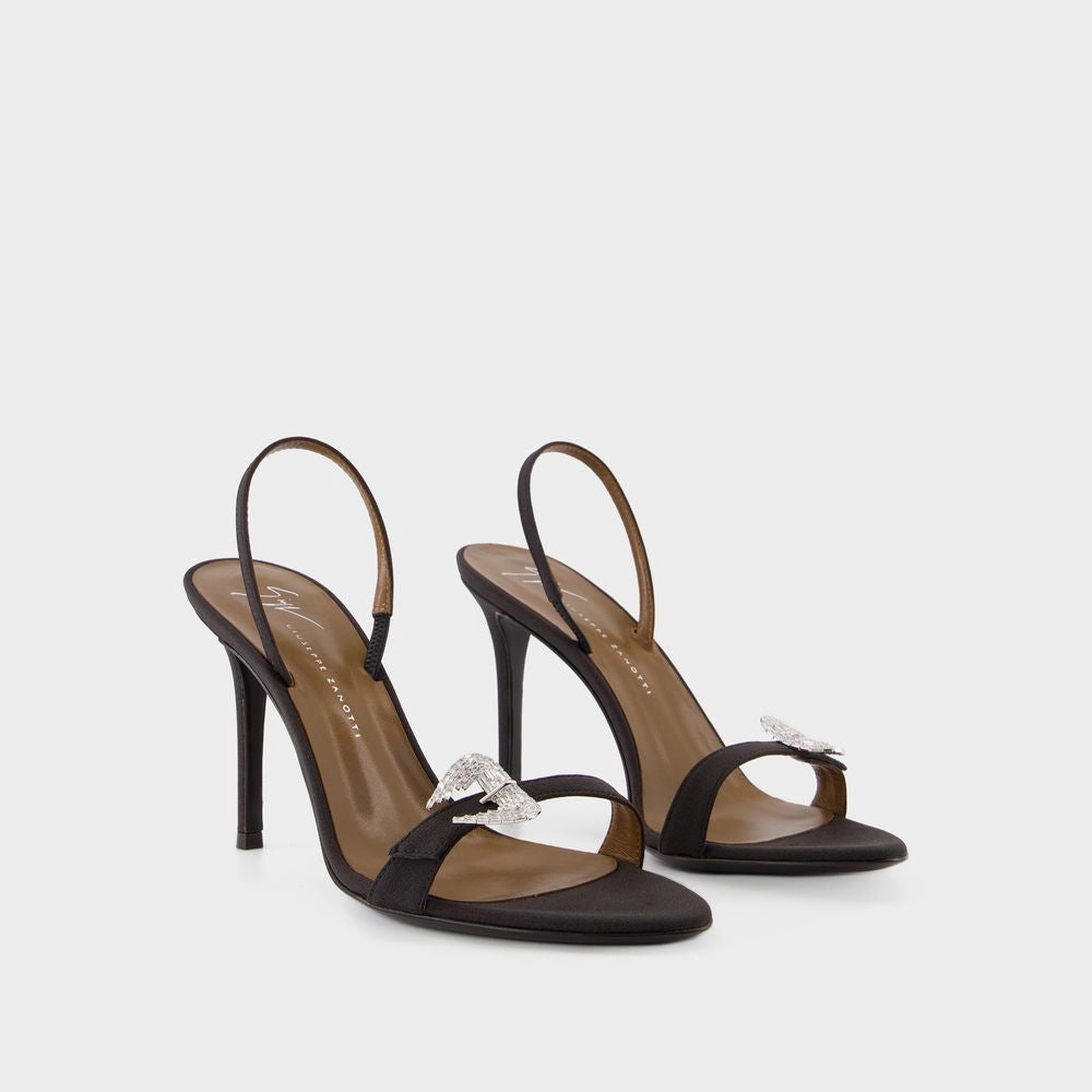 Ludhovica Mignon 90 Sandals - Leather - Black