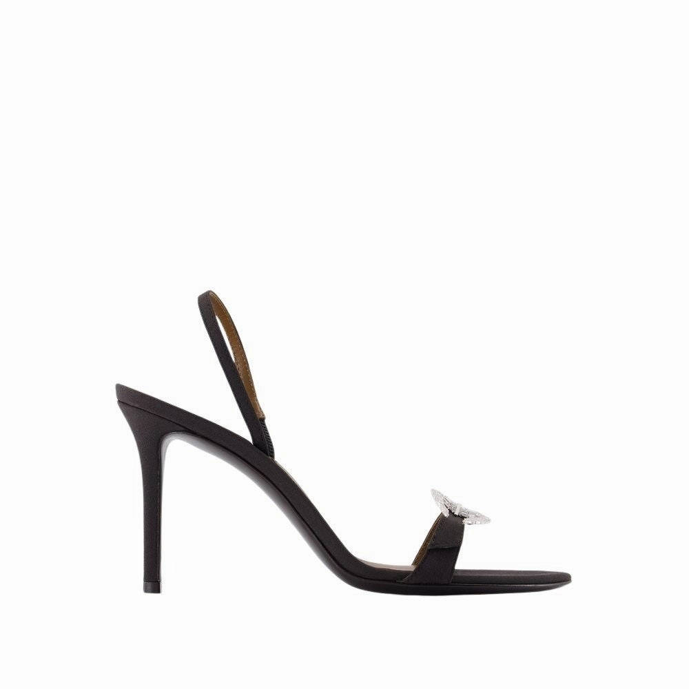 Ludhovica Mignon 90 Sandals - Leather - Black