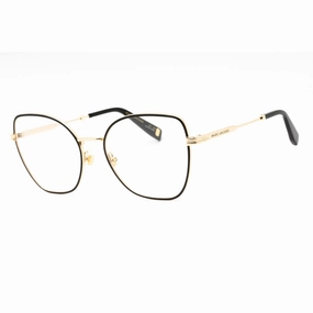 Marc Jacobs Women's Eyeglasses - Gold Black Select Butterfly Shape Frame | MJ 1019 RHL