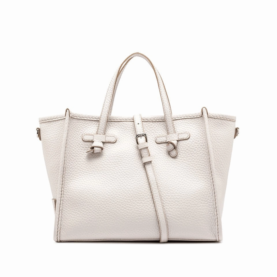 Marcella Structured Calf Leather Shoulder Bag