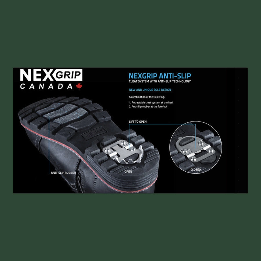 Men's NexGrip Ice Victor 3 Wide 4E