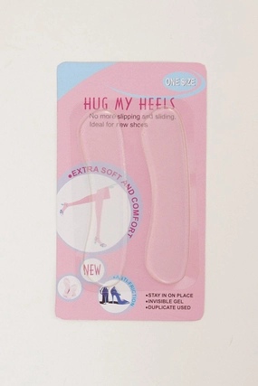 Metallic Silicone Heel Sticker