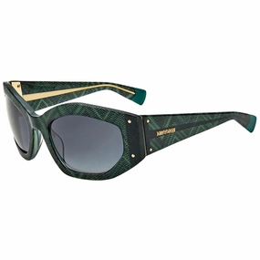 Missoni Women's Sunglasses - Green Pattern Plastic Geometric Frame | MIS 0001/S 06HO