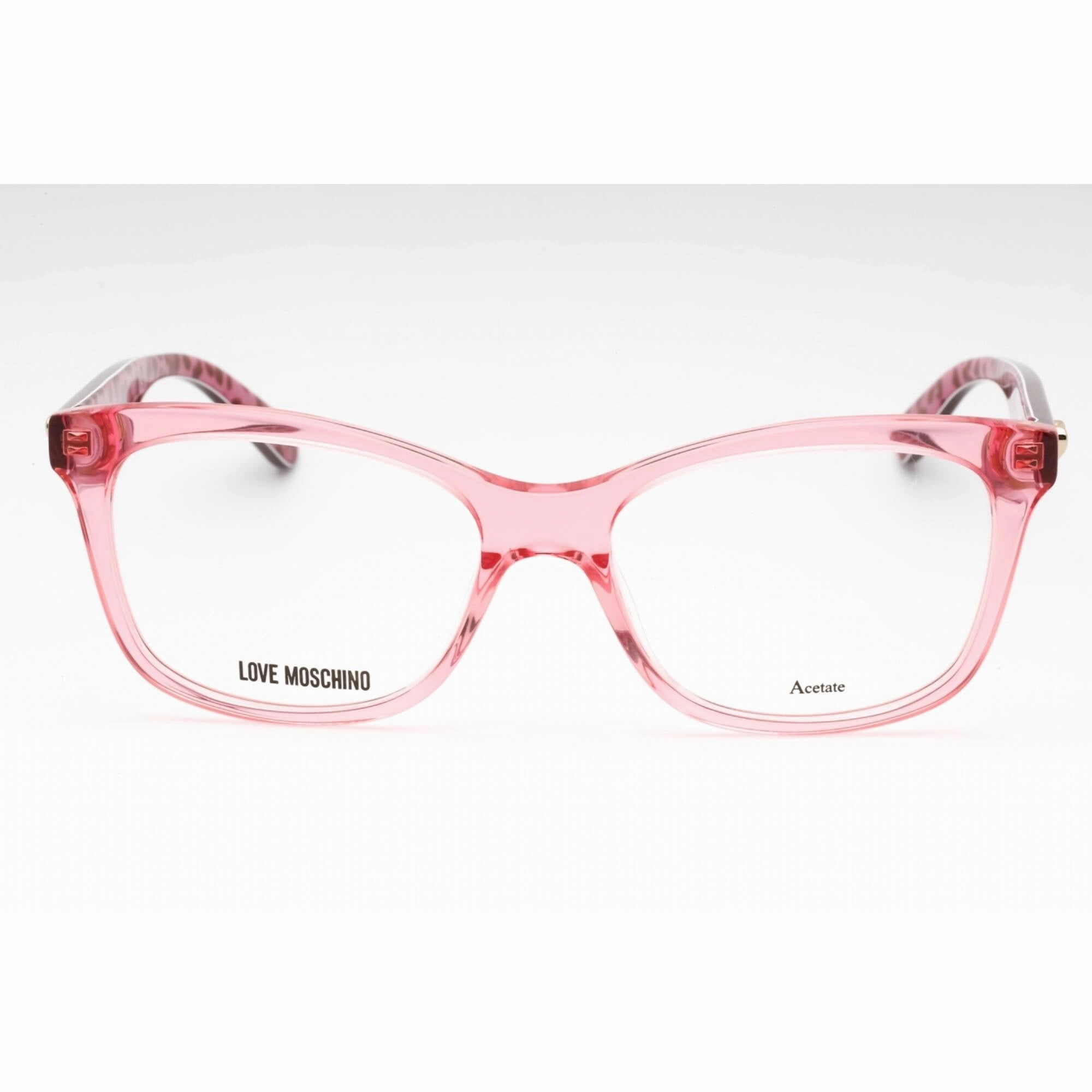 Moschino Love Women's Eyeglasses - Pink Plastic Cat Eye Full Rim | MOL517 035J 00