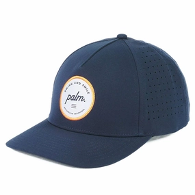 Palm Golf Lowtide Snapback Golf Cap Navy - FA24 Men