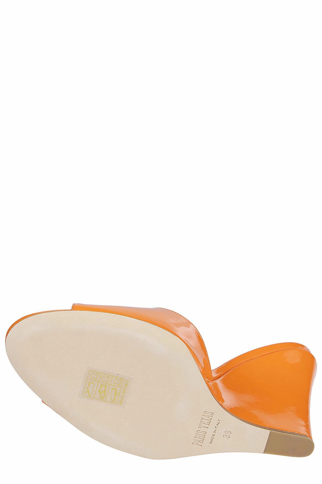 Paris Texas Wanda Open Toe Wedge Mules