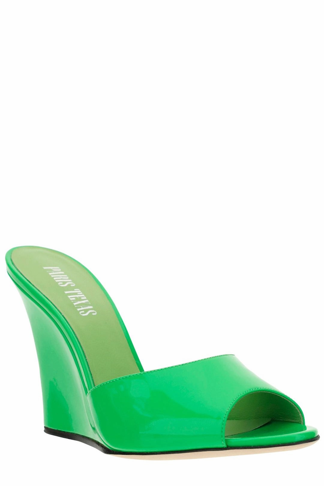 Paris Texas Wanda Open Toe Wedge Mules