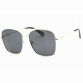 Polaroid Core Women's Sunglasses - Gold Metal Full Rim Frame | PLD 6201/S/X 0J5G M9