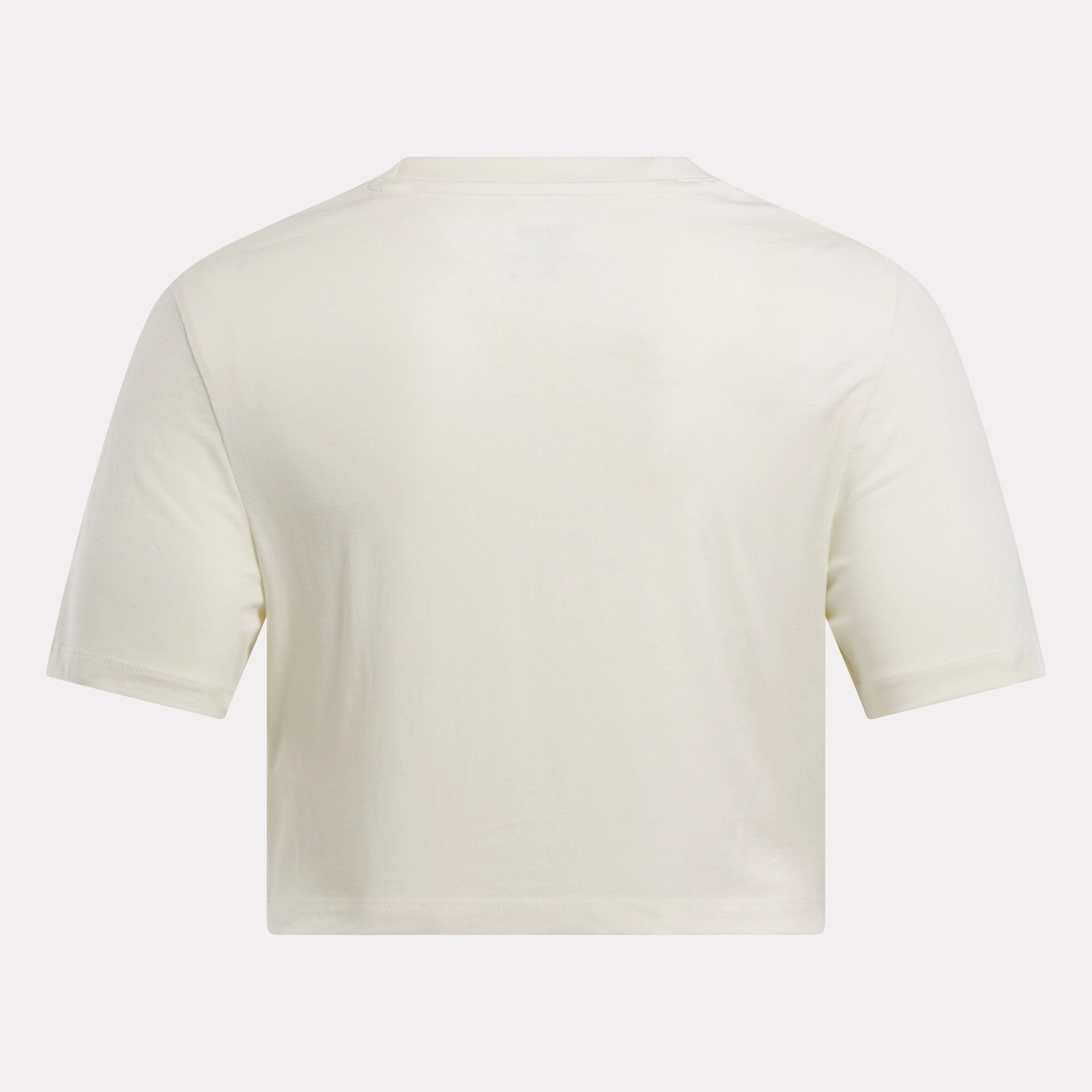 Reebok Identity Big Logo Crop T-Shirt Vintage Chalk