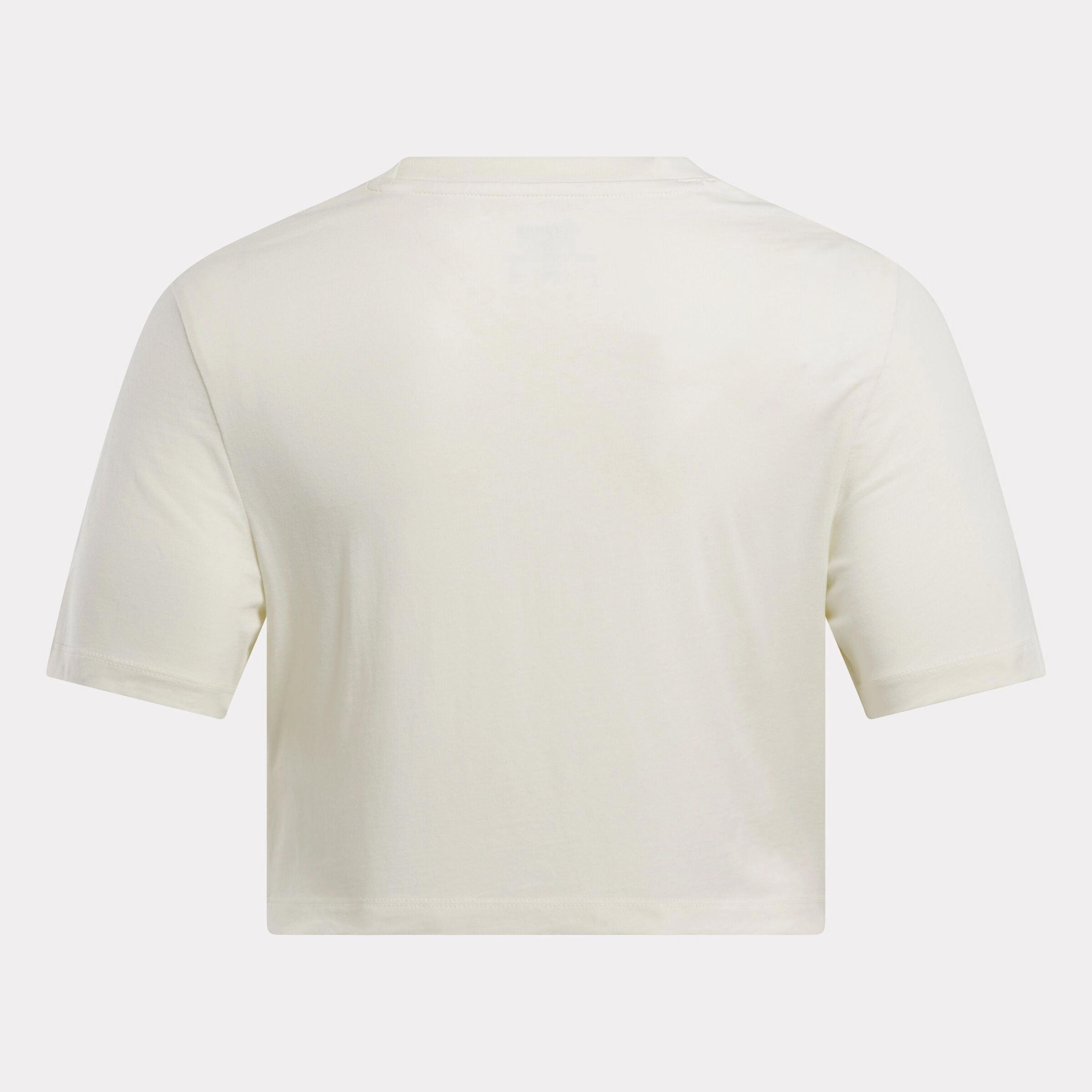 Reebok Identity Big Logo Crop T-Shirt Vintage Chalk