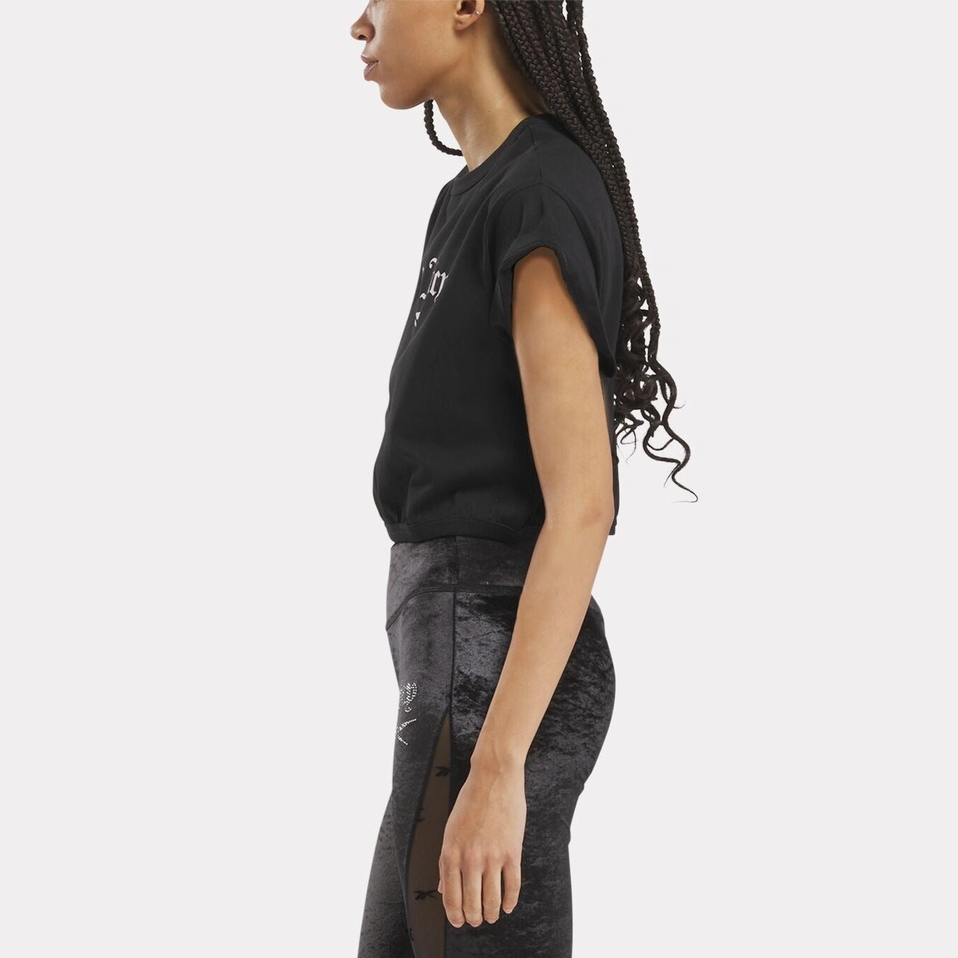Reebok X Juicy Couture Graphic T-Shirt Black