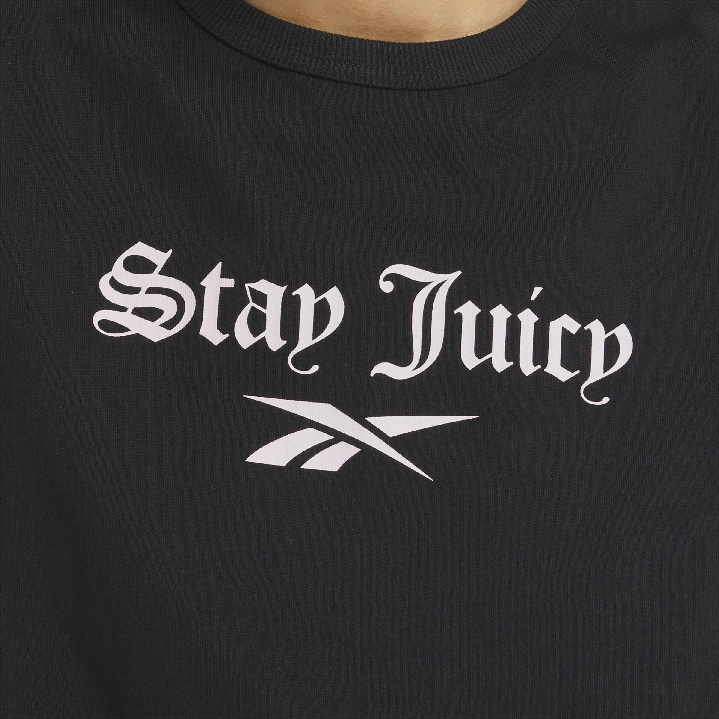 Reebok X Juicy Couture Graphic T-Shirt Black
