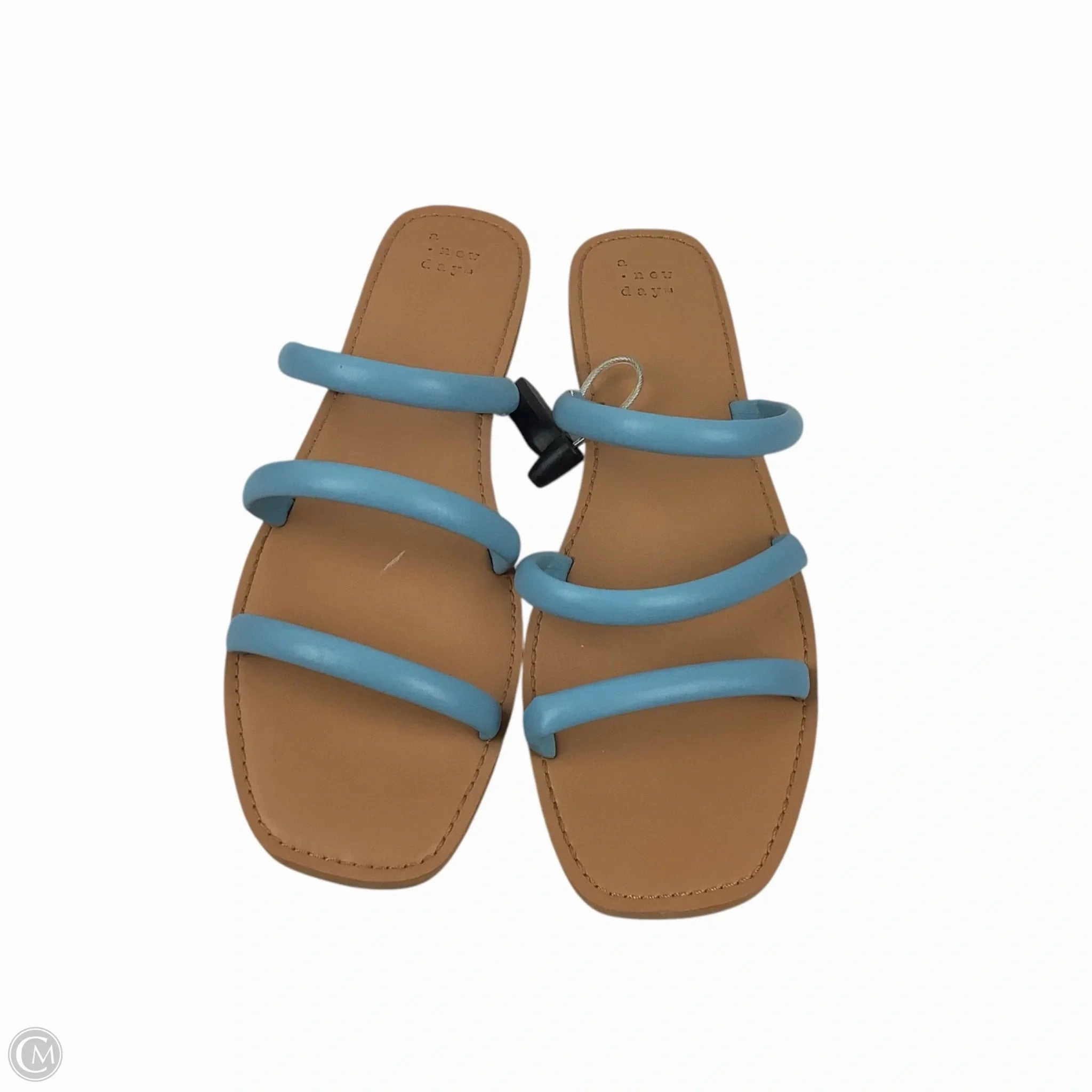 Sandals Flats By A New Day In Blue, Size: 11