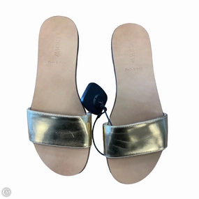 Sandals Flats By J. Crew In Gold, Size: 7