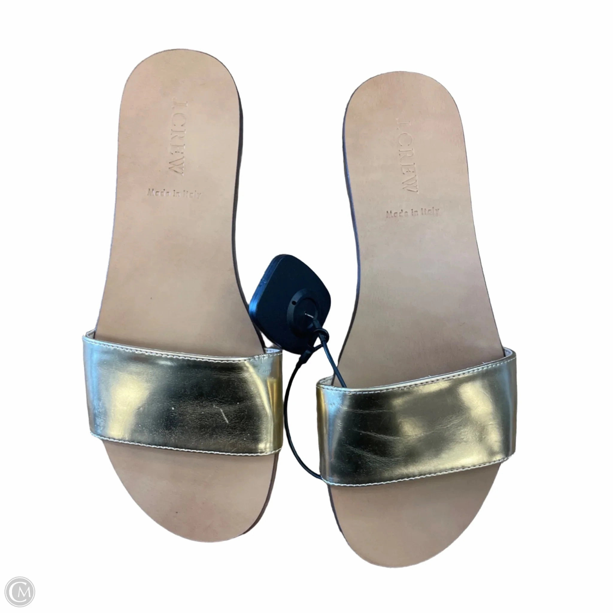 Sandals Flats By J. Crew In Gold, Size: 7
