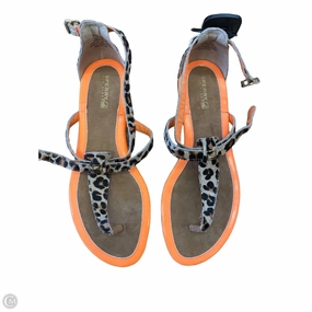 Sandals Flats By Sperry In Animal Print, Size: 8