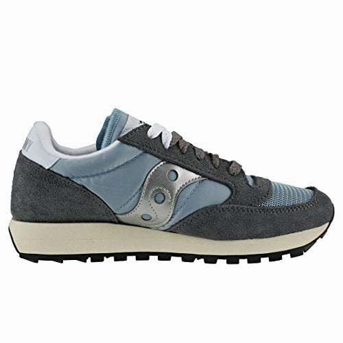 Saucony Damen Jazz Original Vintage Sneakers. Grau Grey Blue White 39