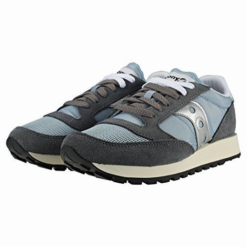 Saucony Damen Jazz Original Vintage Sneakers. Grau Grey Blue White 39