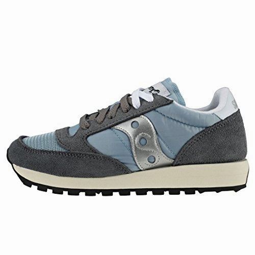 Saucony Damen Jazz Original Vintage Sneakers. Grau Grey Blue White 39
