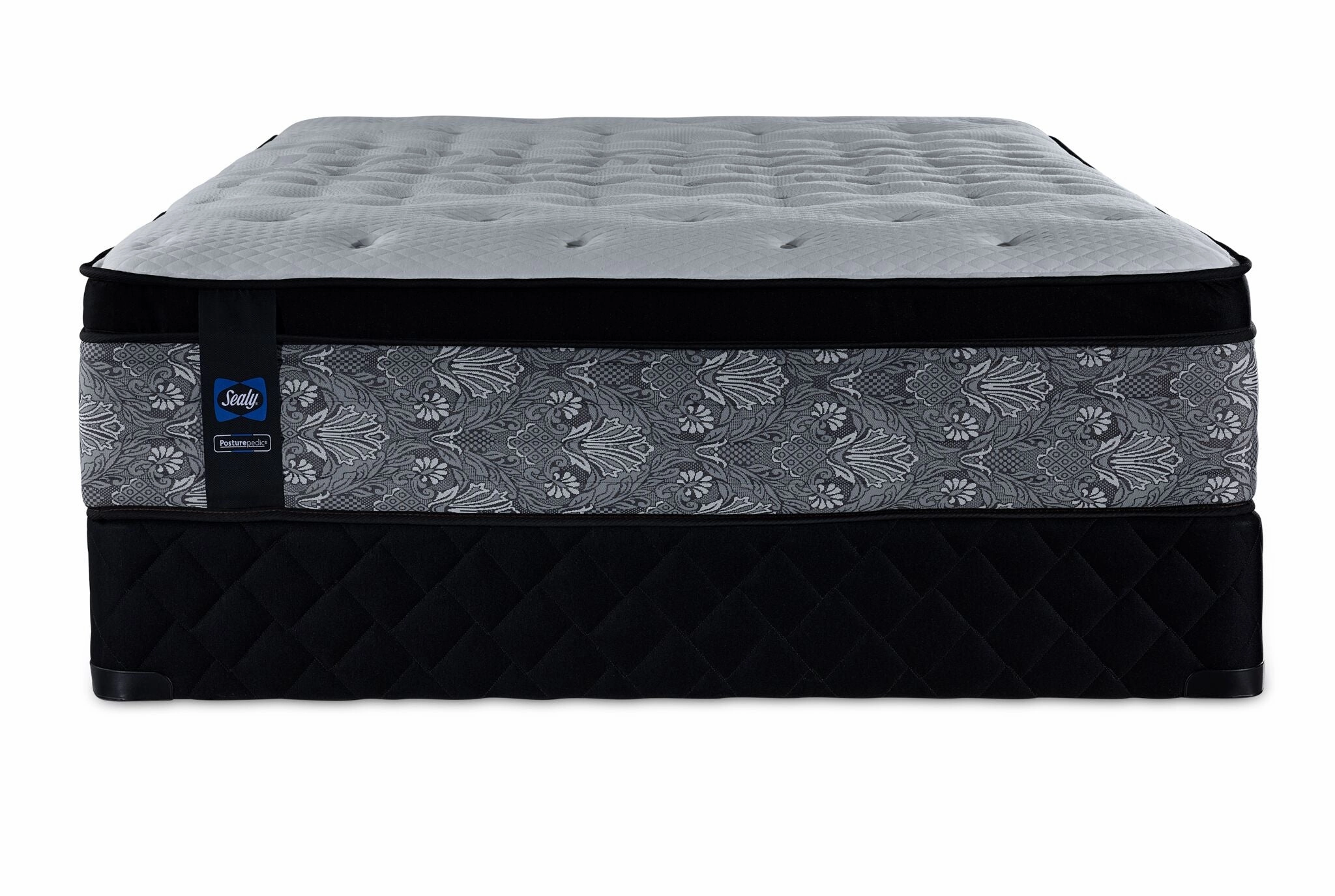 Sealy Posturepedic® Correct Comfort III Firm Eurotop Twin Mattress and Boxspring