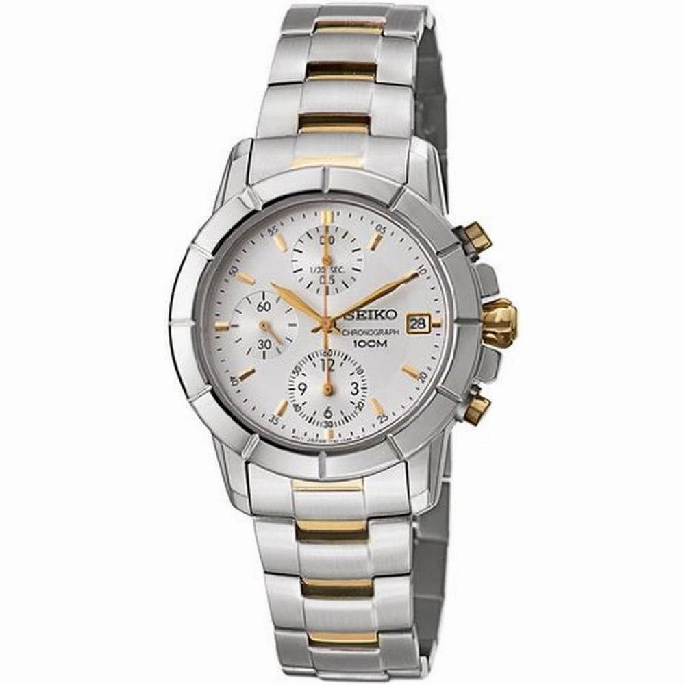 seiko SNDY25P1 Two Tone Bracelet Chronograph  Women's Watch