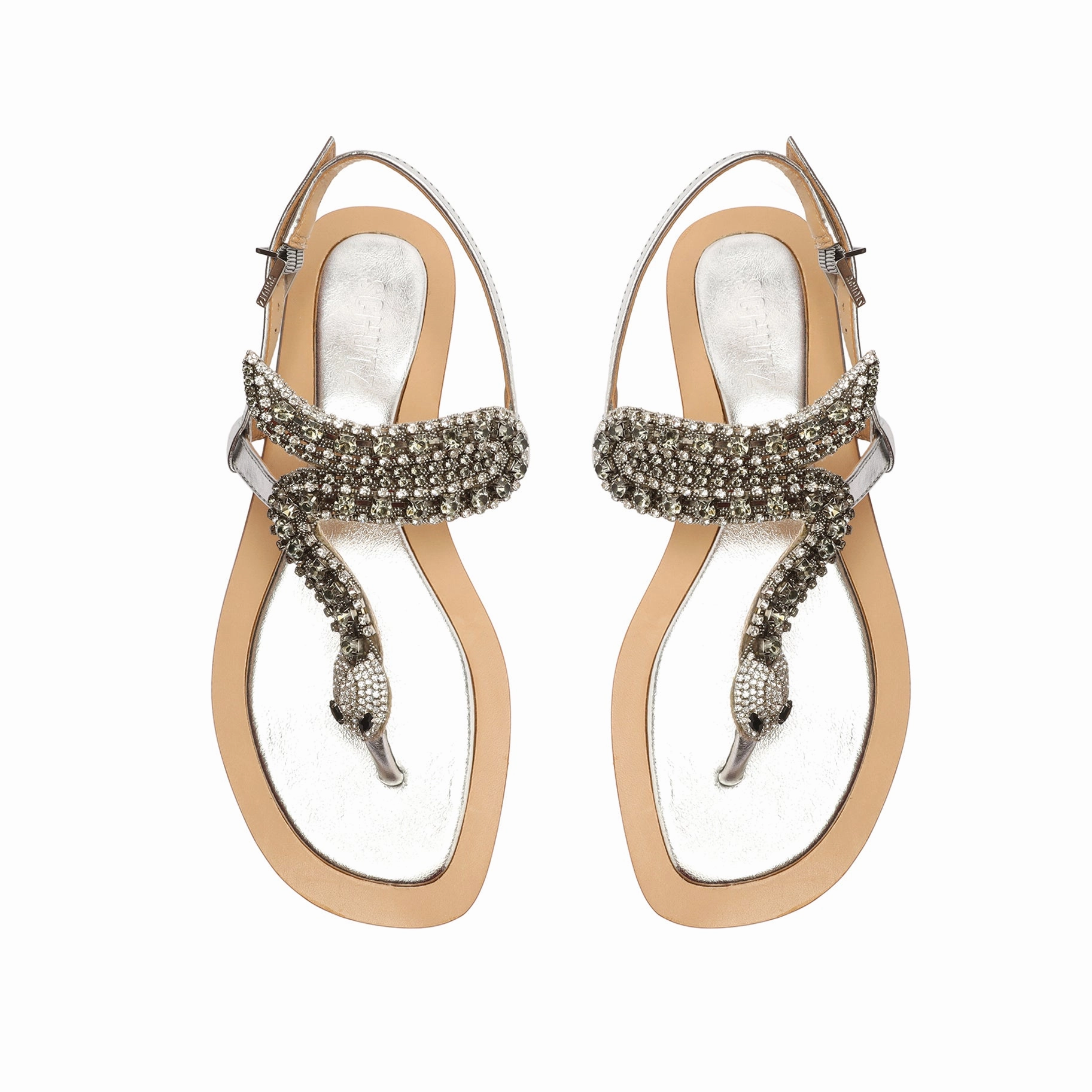 Shantie Metallic Leather Sandal