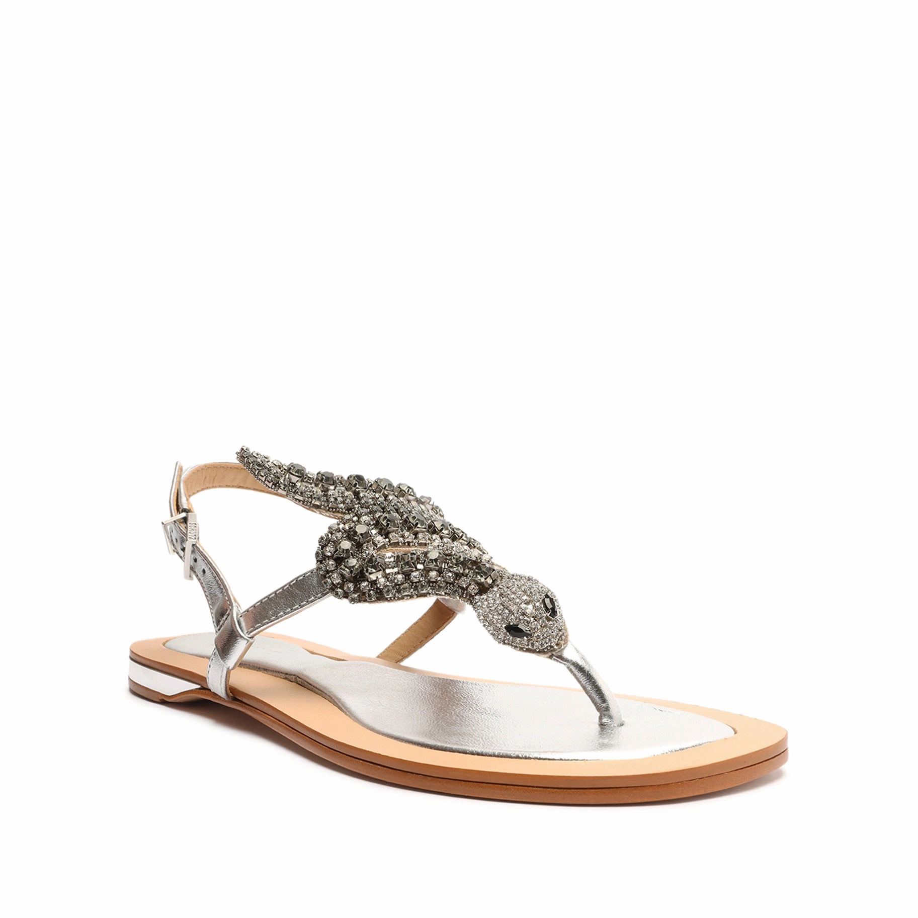 Shantie Metallic Leather Sandal