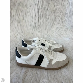 Shoes Athletic By Nike In Grey & Orange, Size: 7.5