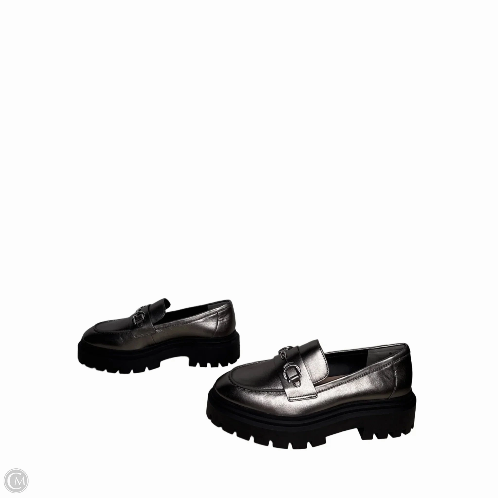 Shoes Designer By Stuart Weitzman In Silver, Size: 8.5