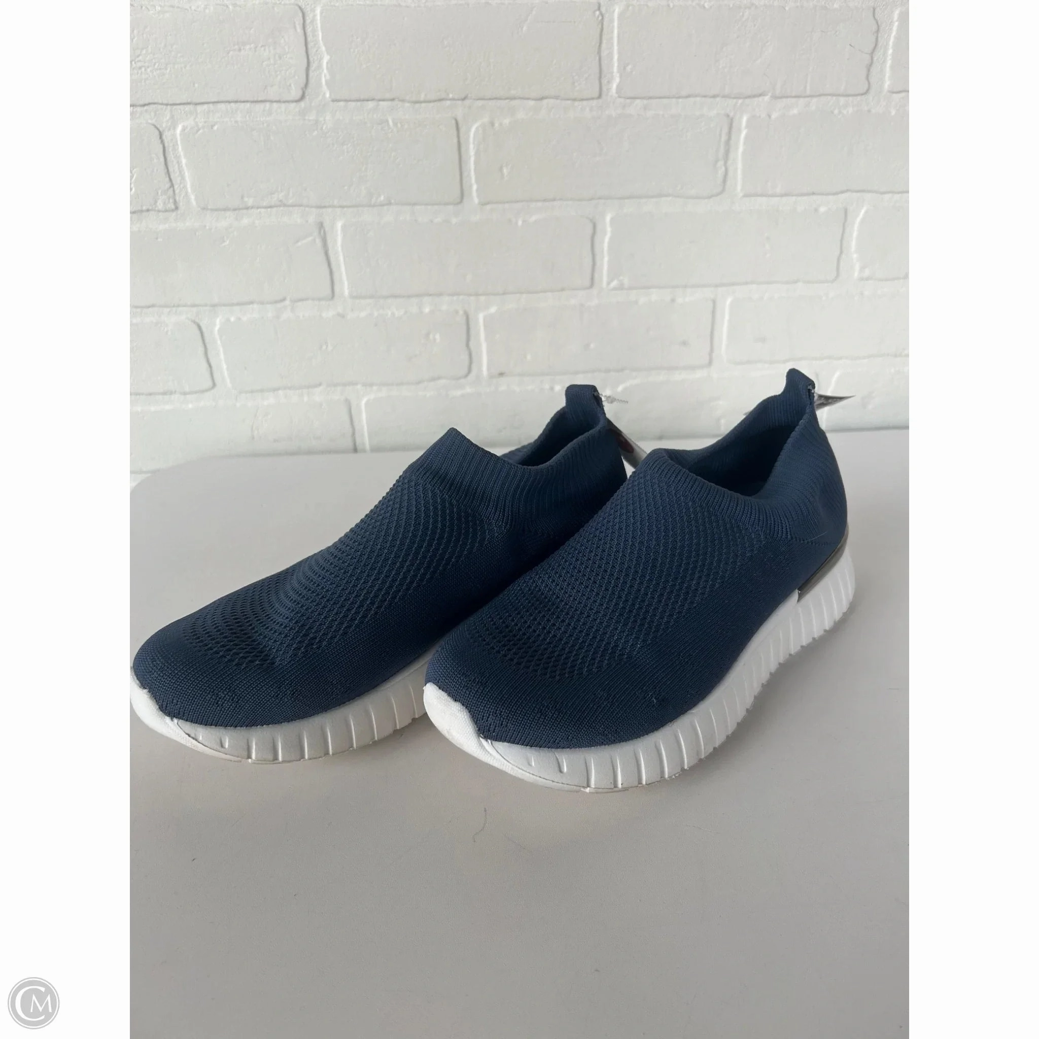 Shoes Flats By Cmc In Blue, Size: 9.5