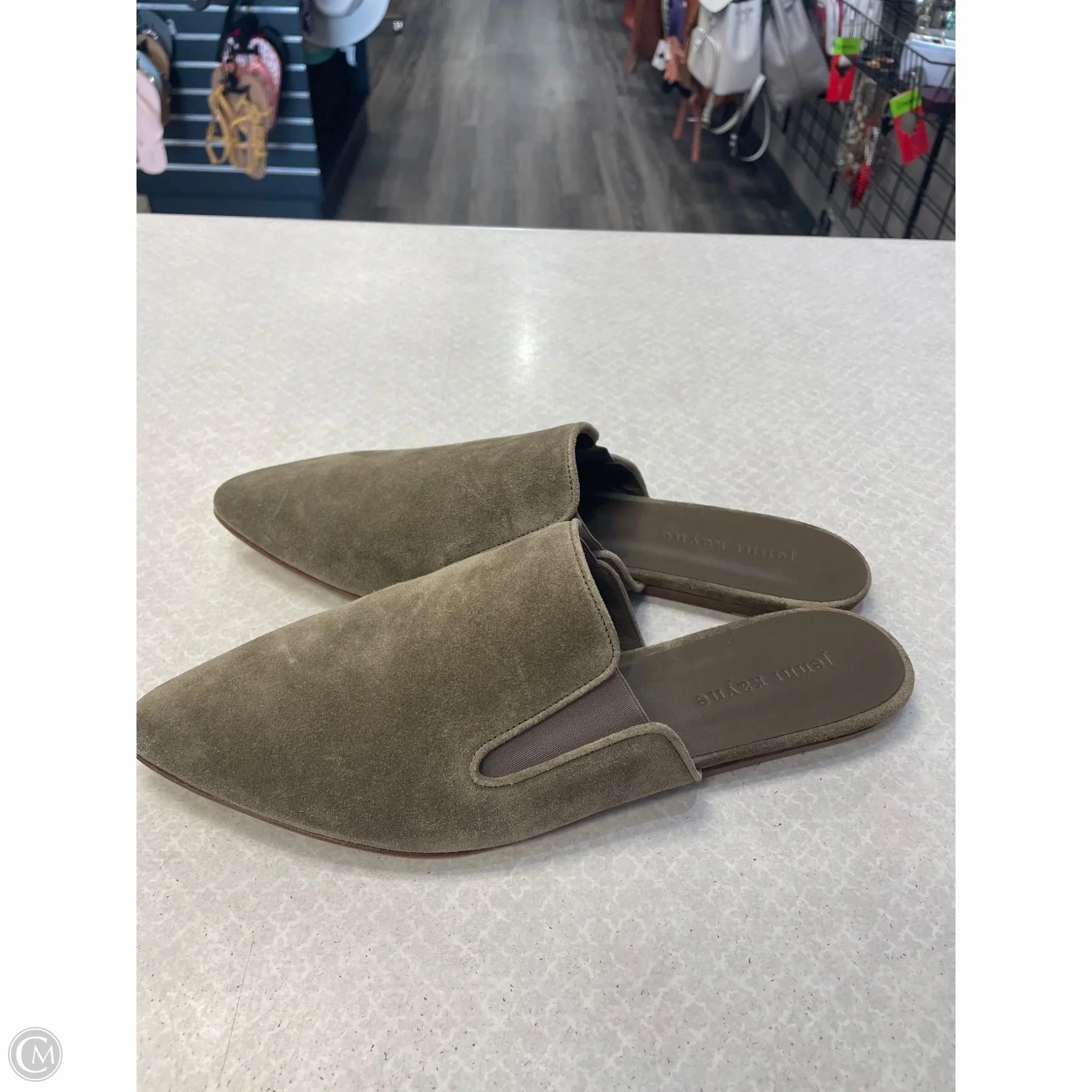 Shoes Flats By Jenni Kayne In Grey, Size: 9