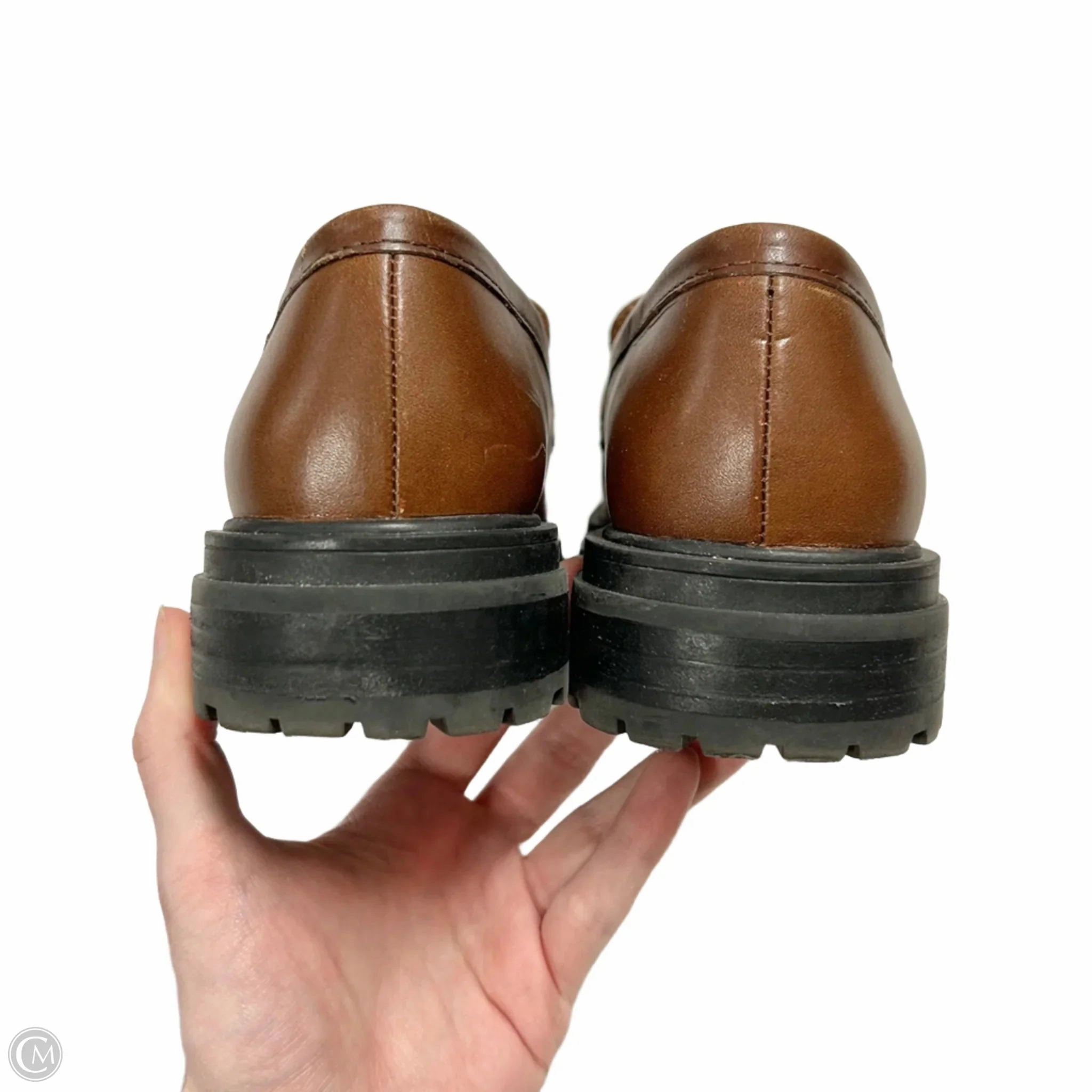 Shoes Flats By Madewell In Brown, Size: 7.5