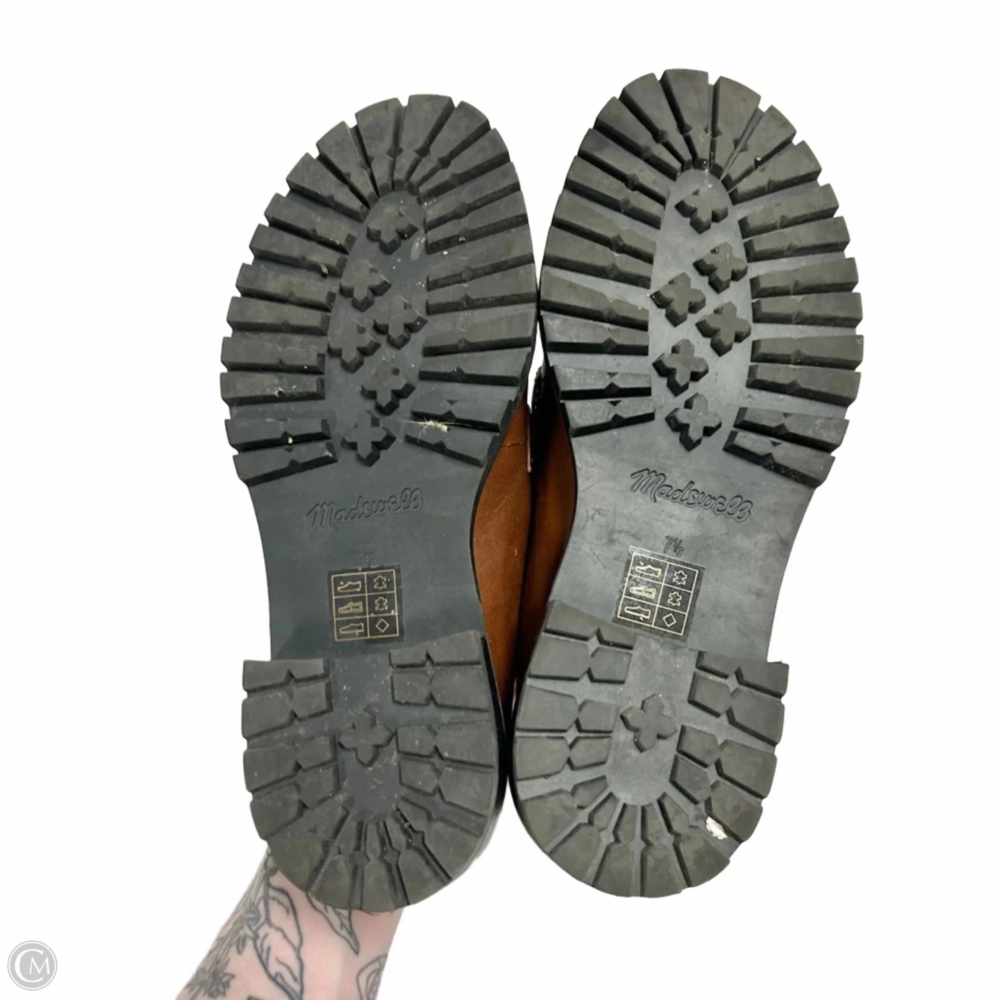 Shoes Flats By Madewell In Brown, Size: 7.5