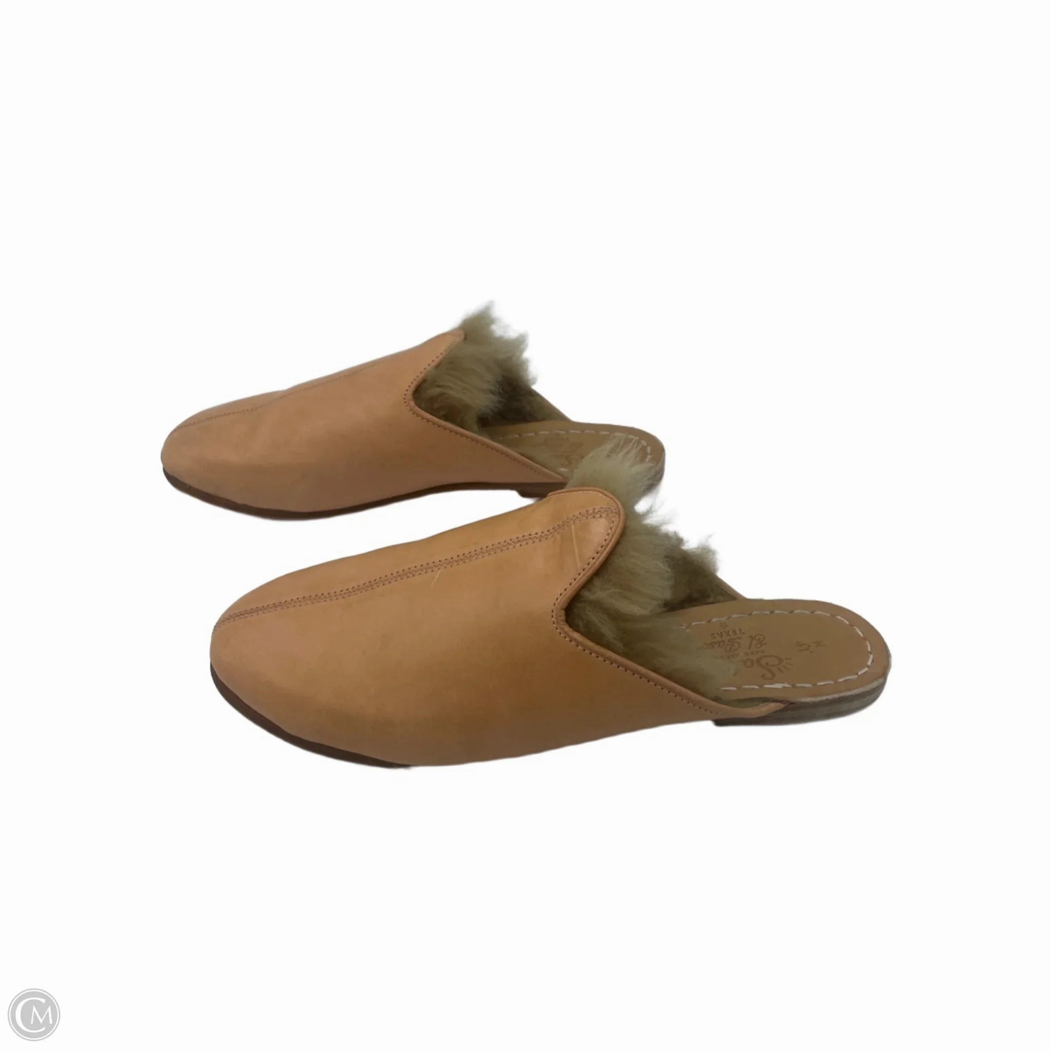 Shoes Flats By Sabah In Brown, Size: 8