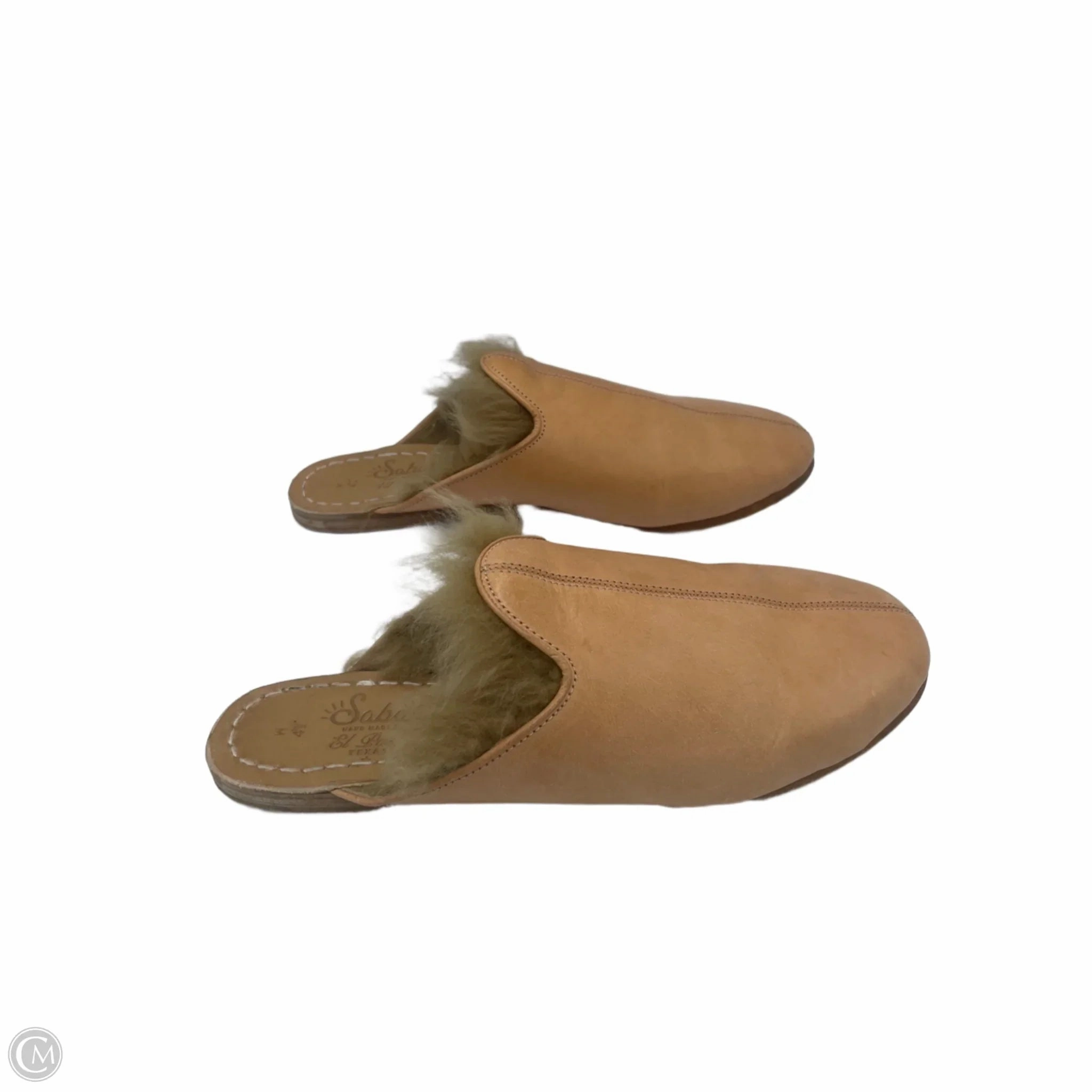 Shoes Flats By Sabah In Brown, Size: 8