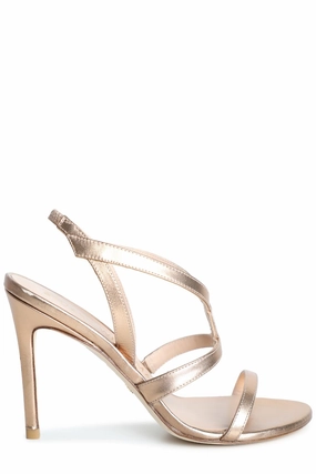 Stuart Weitzman Soiree Open-Toe Sandals