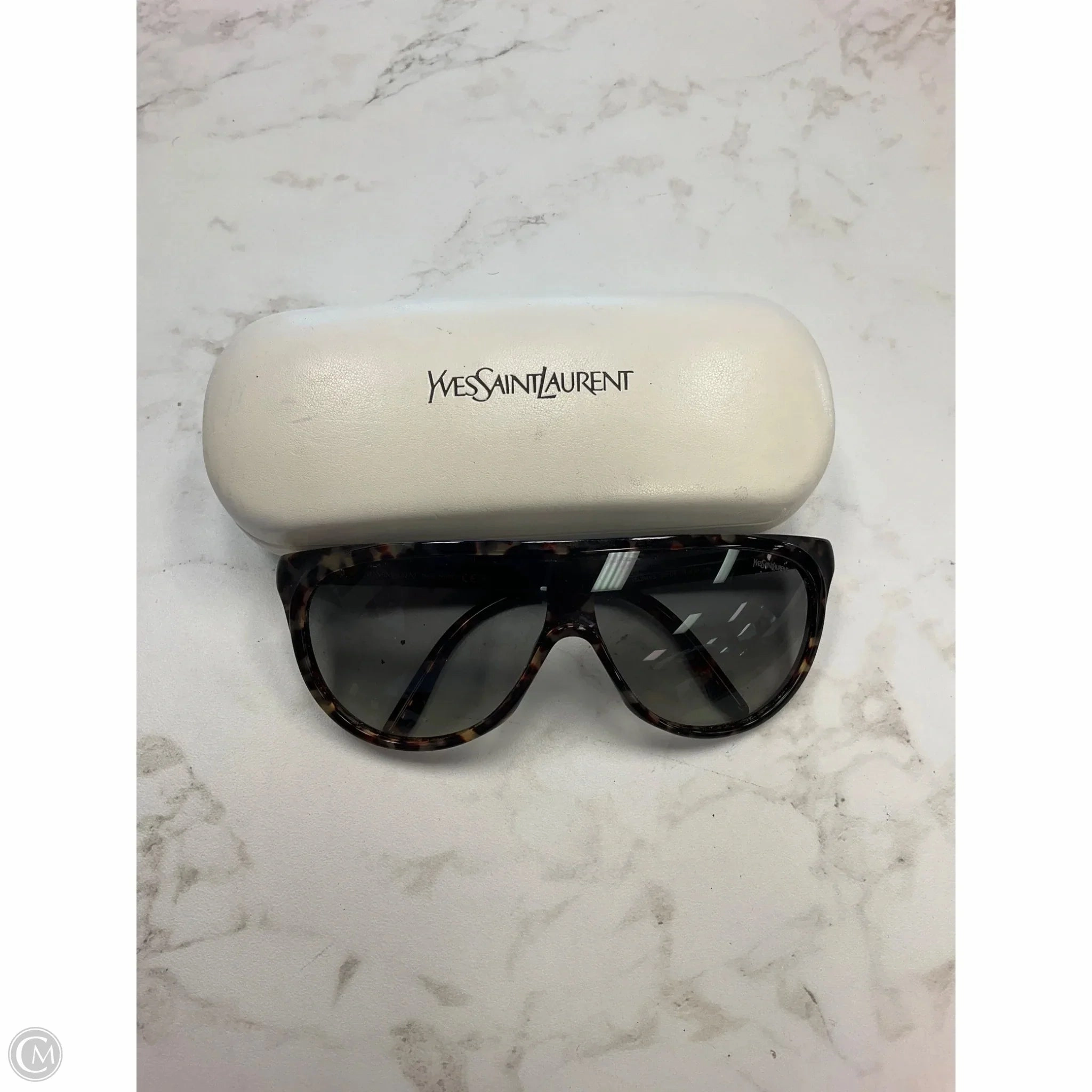 Sunglasses Luxury Designer By Yves Saint Laurent, Size: Medium