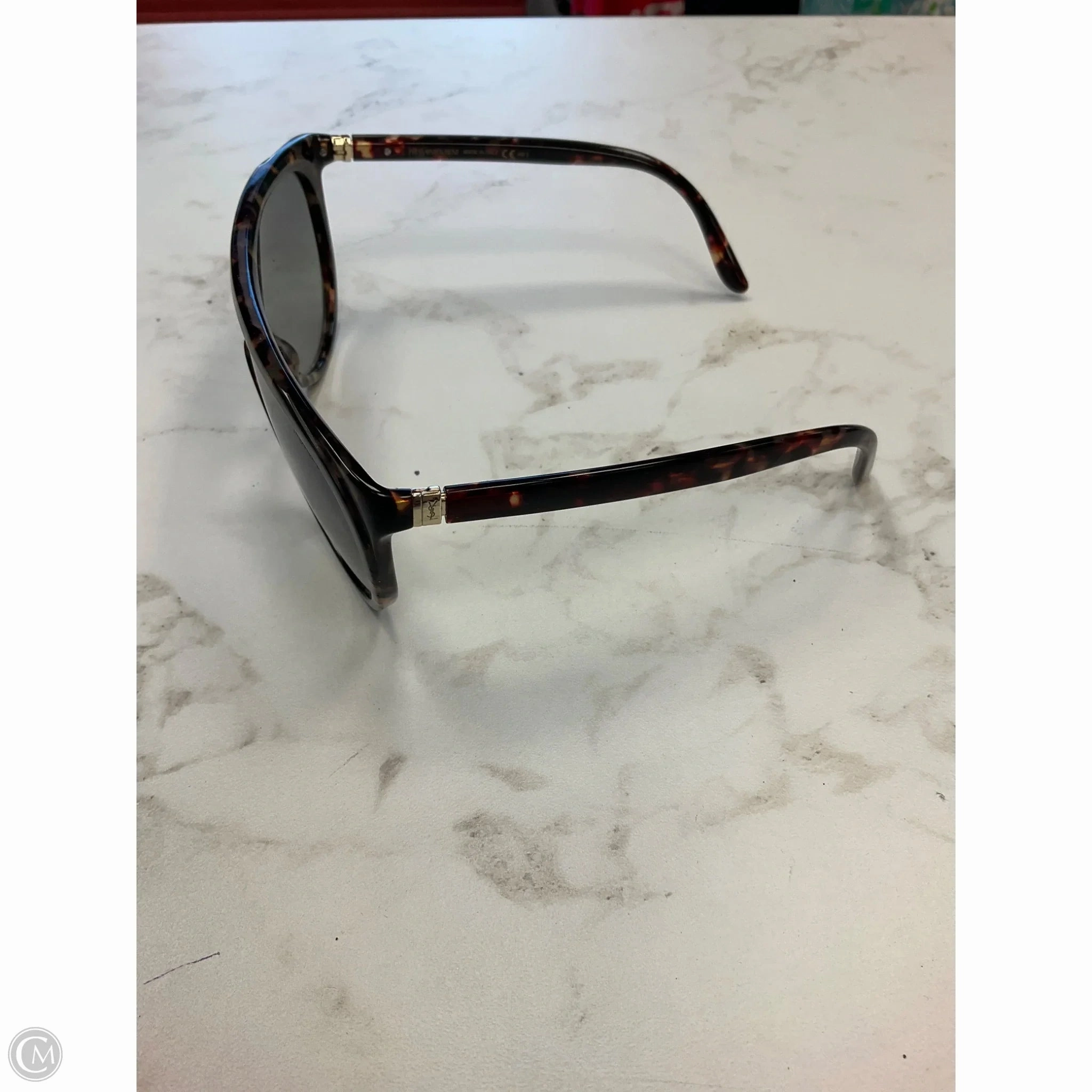 Sunglasses Luxury Designer By Yves Saint Laurent, Size: Medium