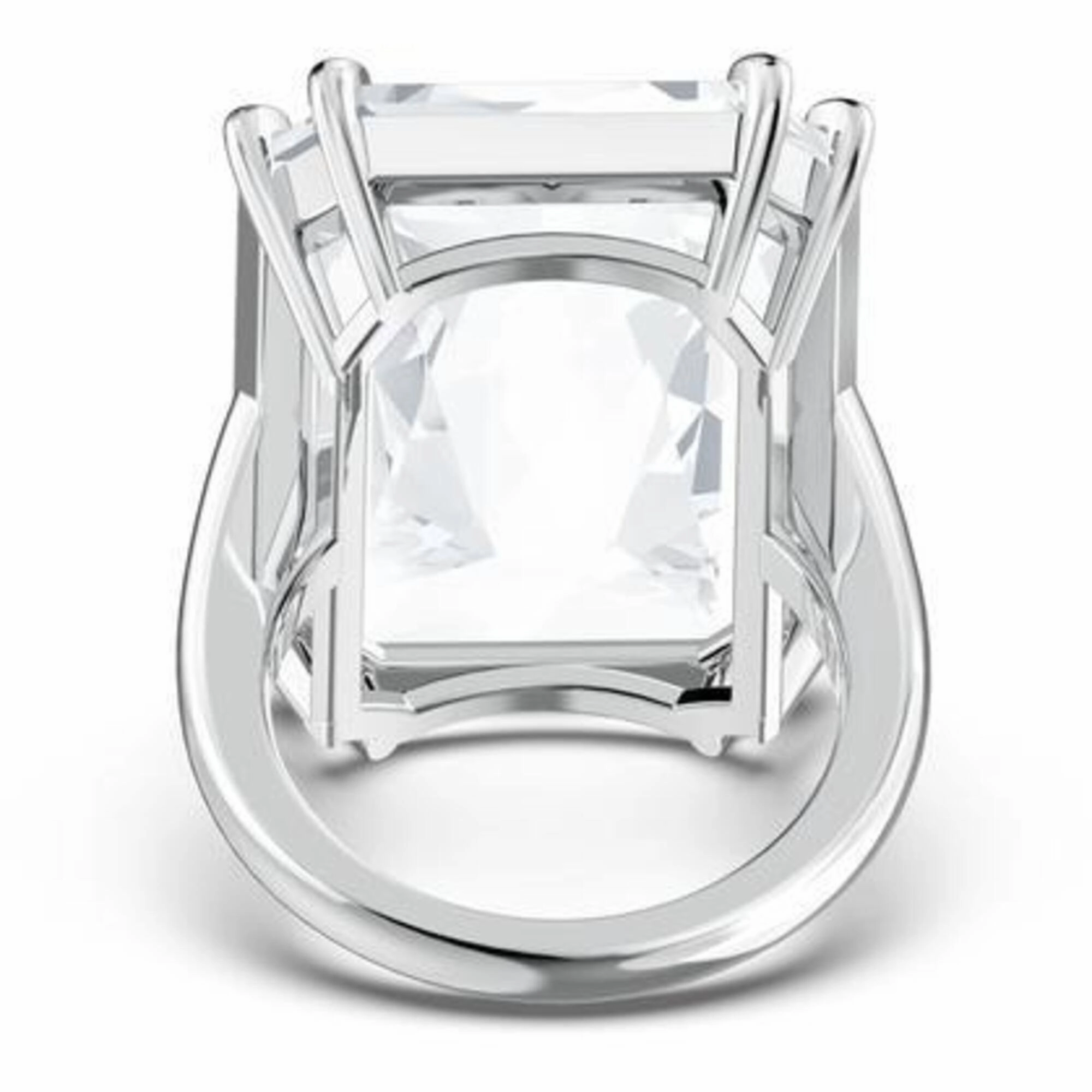 Swarovski Women's Ring - Mesmera Octagonal Clear Oversized Crystal, Size 6 | 5610369