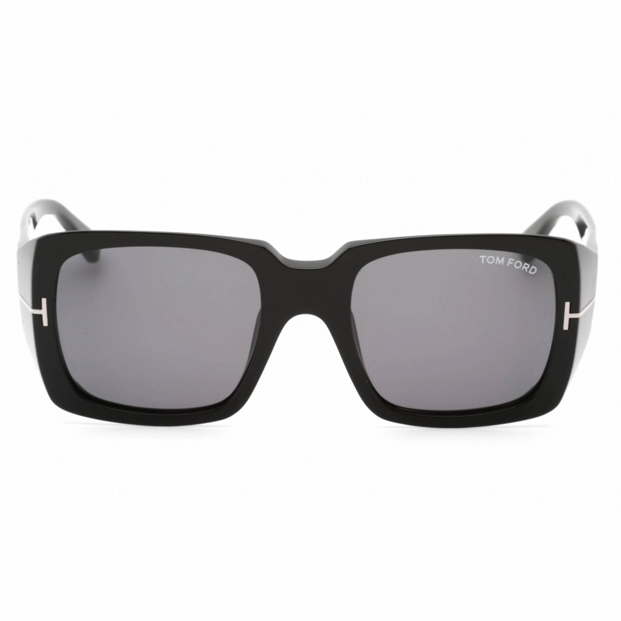 Tom Ford Women's Sunglasses - Shiny Black Plastic Square Full Rim Frame | FT1035-N 01A