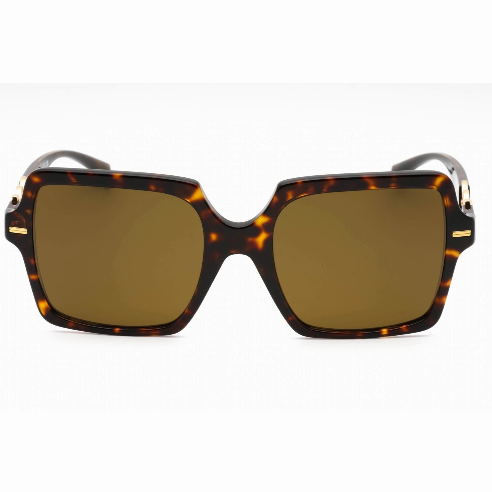 Versace Women's Sunglasses - Havana Acetate Butterfly Full Rim Frame | 0VE4441 108/73